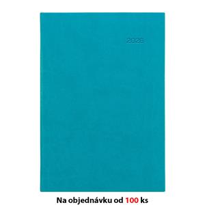 Týždenný diár 2026 Viva A5 s poznámkami - tyrkysová