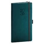 Týždenný diár 2026 vreckový Aprint Top - petrolejová