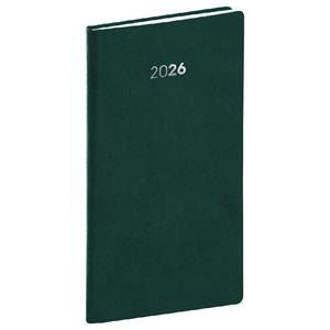 Týždenný diár 2026 vreckový Balakon - zelená