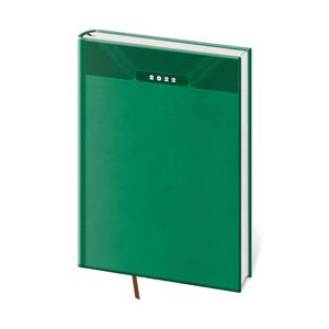 Týždenný diár A5 2022 Print Classic - zelená