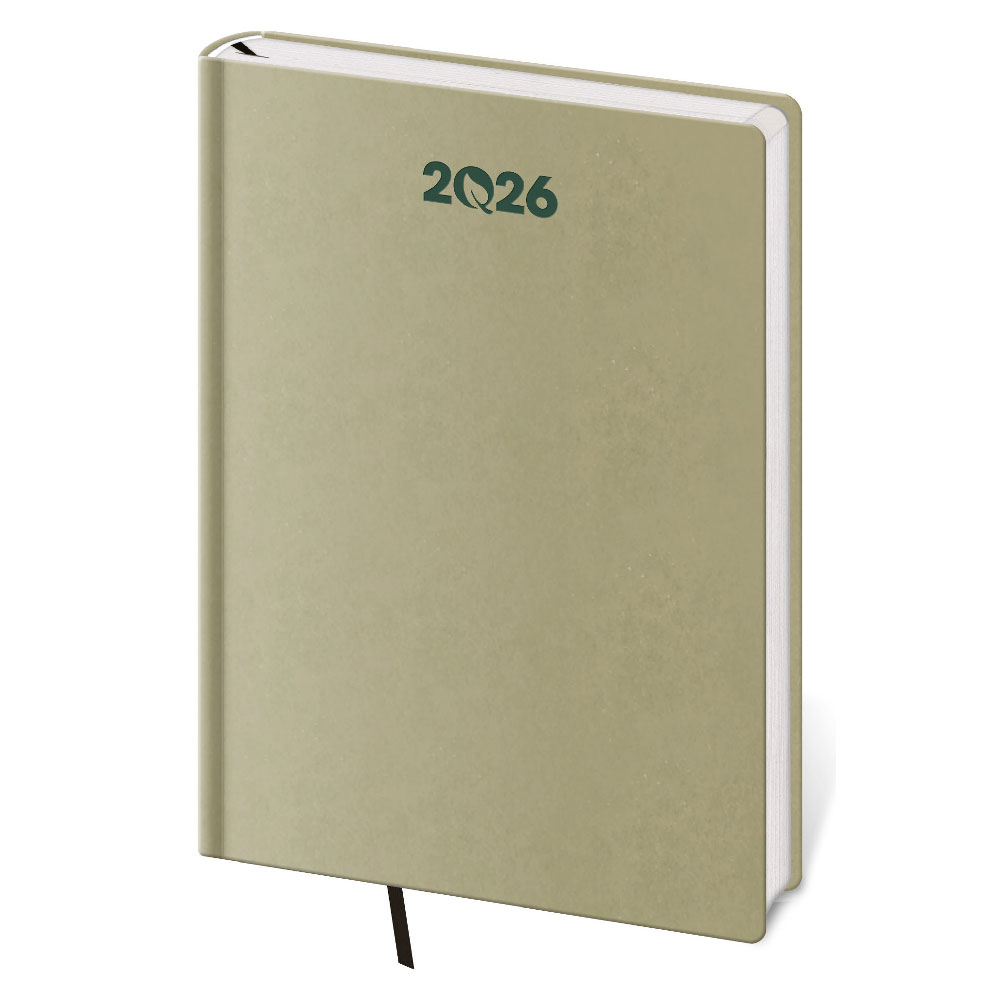 Týždenný diár A5 2026 ECO - Kiwi