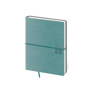 Týždenný diár B6 2022 Flexio - olivová