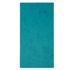 Týždenný diár vreckový 2016 Igor vivella - tyrkysová