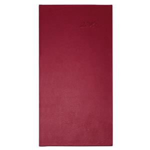 Týždenný diár vreckový 2016 Jakub balacron - bordó