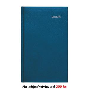 Týždenný vreckový diár 2026 Kronos - modrá
