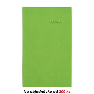 Týždenný vreckový diár 2026 Słowacki slovenský Viva - zelená