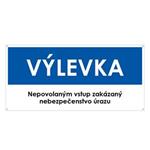 Výlevka, modrá, plast 2mm s dierkami-190x90mm