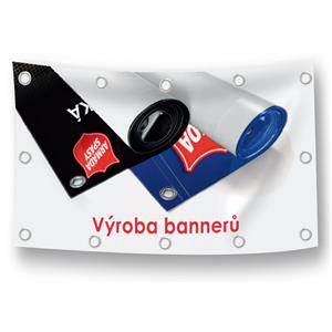 Výroba banneru PVC 650 g/m2 - tisk4/0