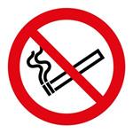 Zákaz fajčenia - SYMBOL, samolepka 100x100