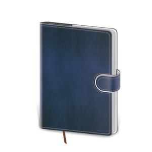 Zápisník Flip A5 čistý - modro/biela