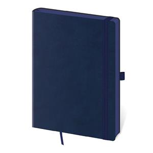 Zápisník Memory A5 linajkový - Dark Blue